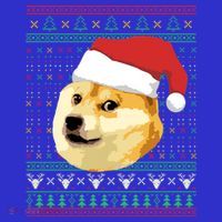 Christmas Doge Meme Shiba Inu Santa Funny Ugly Sweater Xmas Great Gift Tank Top thumb 6