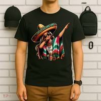 Cinco De Mayo Dabbing Mexican Women Funny Cinco De Mayo T-Shirt thumb 6