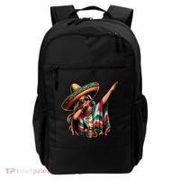 Cinco De Mayo Dabbing Mexican Women Funny Cinco De Mayo Backpack thumb 0