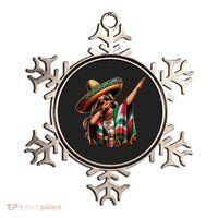 Cinco De Mayo Dabbing Mexican Women Funny Cinco De Mayo Ornament thumb 0