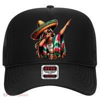 Cinco De Mayo Dabbing Mexican Women Funny Cinco De Mayo Hat thumb 0