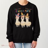 Cinco De Mayo Llama Fiesta Women's Sweatshirt thumb 0