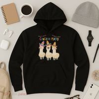 Cinco De Mayo Llama Fiesta Hoodie thumb 3