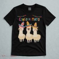 Cinco De Mayo Llama Fiesta T-Shirt thumb 5