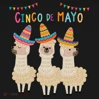 Cinco De Mayo Llama Fiesta Bucket Hat thumb 4
