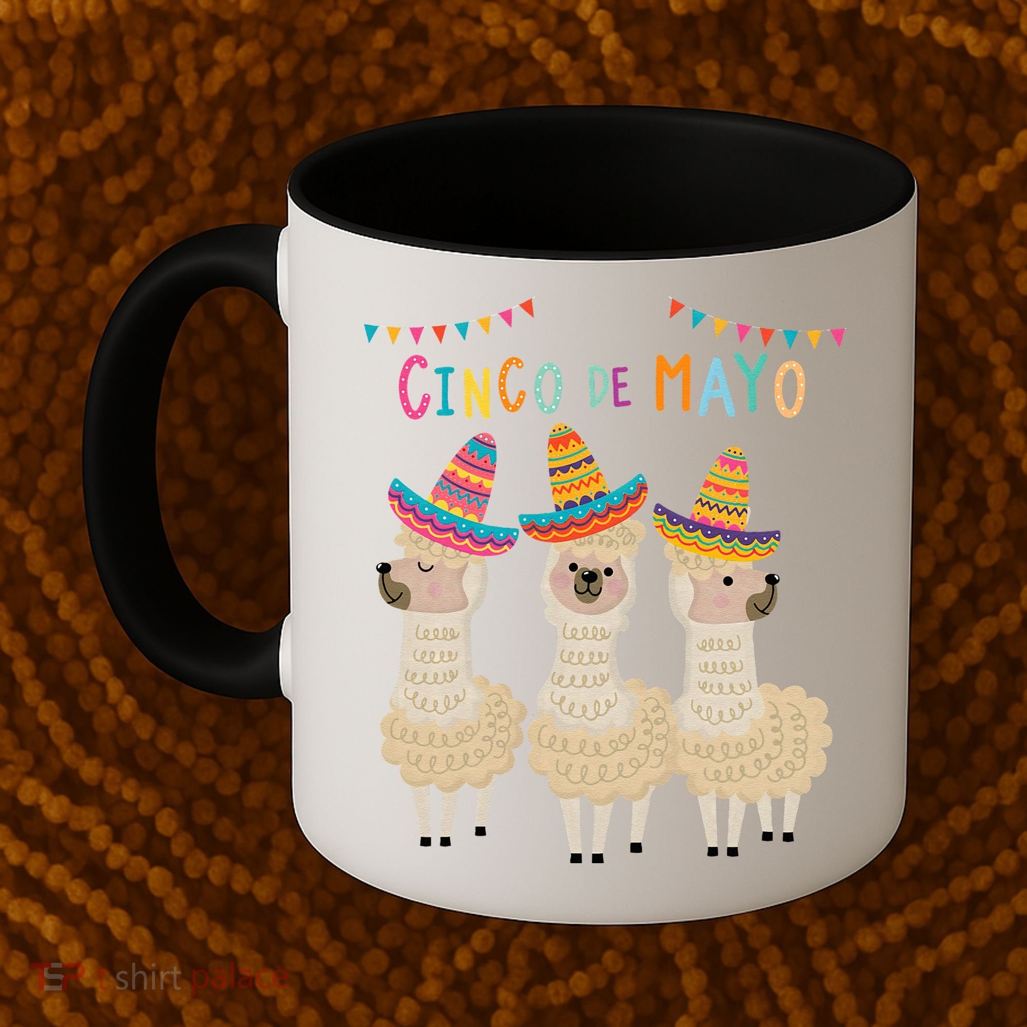Cinco De Mayo Llama Fiesta Coffee Mug