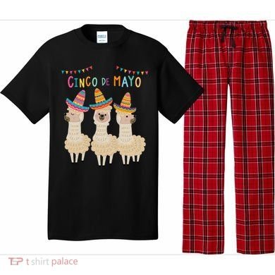 Cinco De Mayo Llama Fiesta Pajama Set