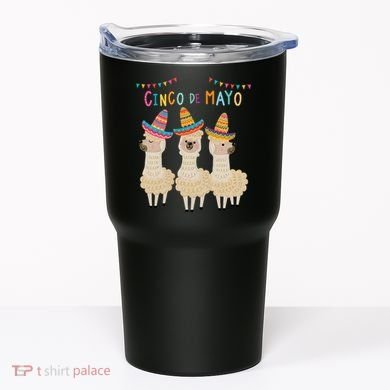 Cinco De Mayo Llama Fiesta Tumbler