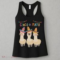 Cinco De Mayo Llama Fiesta Women's Tank Top thumb 3