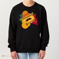 Cinco De Mayo Taco Fiesta Mexico Flag Women's Sweatshirt thumb 0