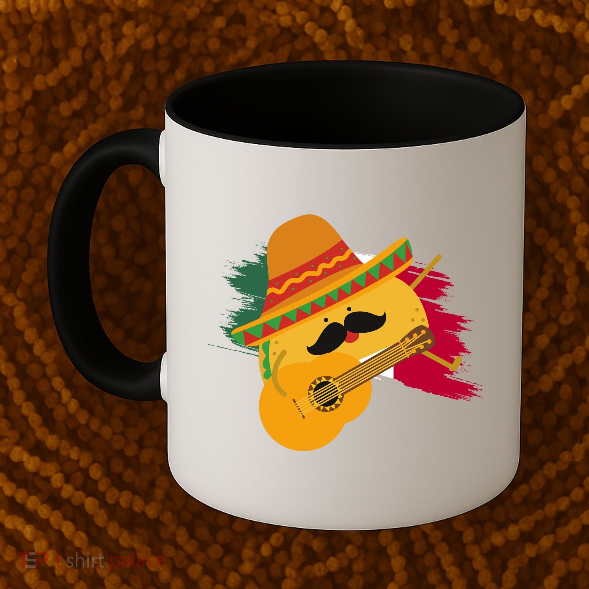 Cinco De Mayo Taco Fiesta Mexico Flag Coffee Mug