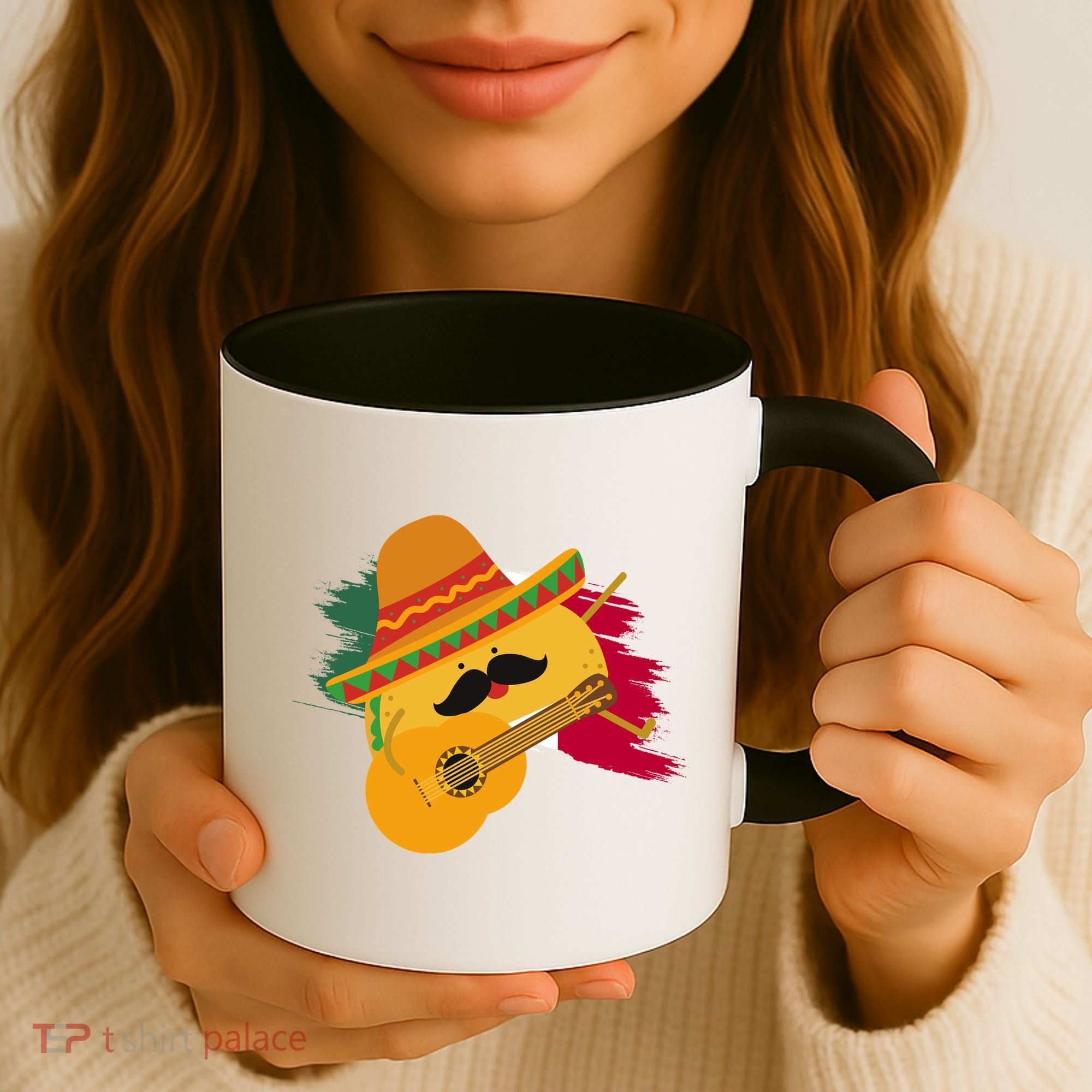 Cinco De Mayo Taco Fiesta Mexico Flag Coffee Mug