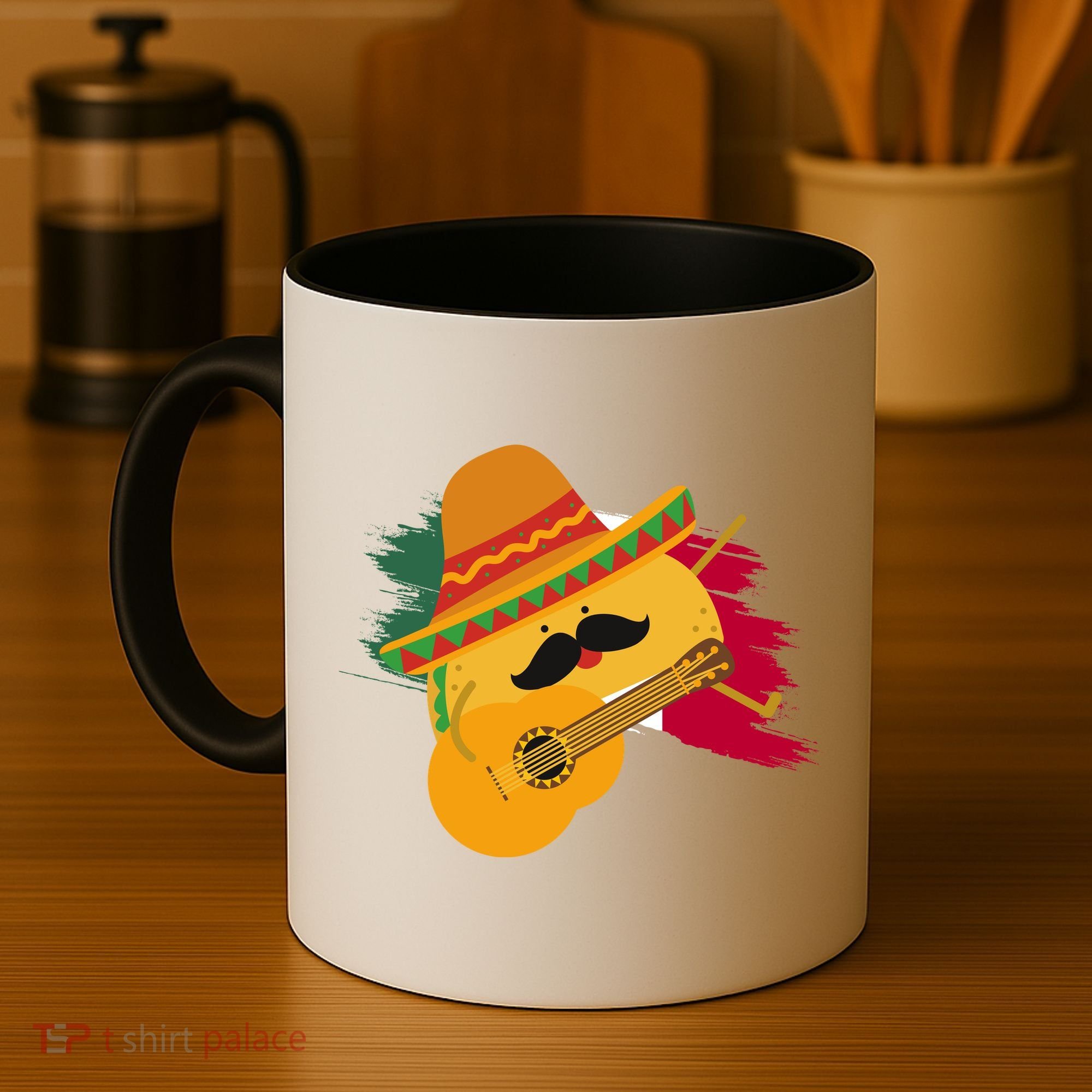 Cinco De Mayo Taco Fiesta Mexico Flag Coffee Mug