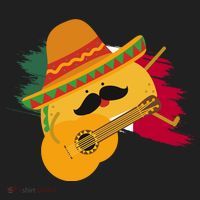 Cinco De Mayo Taco Fiesta Mexico Flag Beanie thumb 2