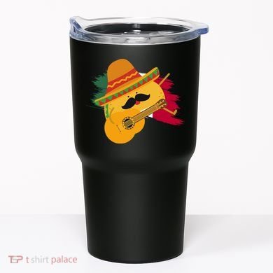 Cinco De Mayo Taco Fiesta Mexico Flag Tumbler