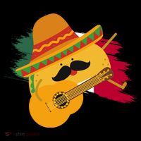 Cinco De Mayo Taco Fiesta Mexico Flag Mousepad thumb 1
