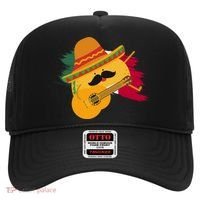 Cinco De Mayo Taco Fiesta Mexico Flag Hat thumb 0