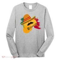 Cinco De Mayo Taco Fiesta Mexico Flag Long Sleeve Shirt thumb 0