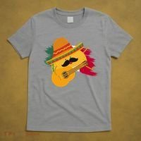 Cinco De Mayo Taco Fiesta Mexico Flag T-Shirt thumb 5