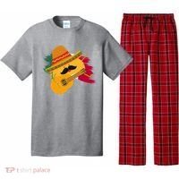 Cinco De Mayo Taco Fiesta Mexico Flag Pajama Set thumb 0