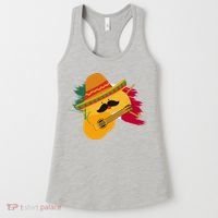 Cinco De Mayo Taco Fiesta Mexico Flag Women's Tank Top thumb 0