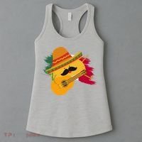 Cinco De Mayo Taco Fiesta Mexico Flag Women's Tank Top thumb 3