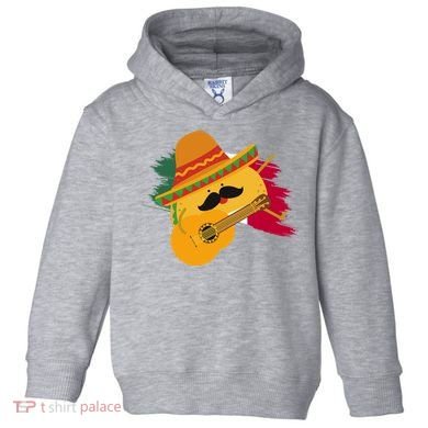 Cinco De Mayo Taco Fiesta Mexico Flag Toddler Hoodie