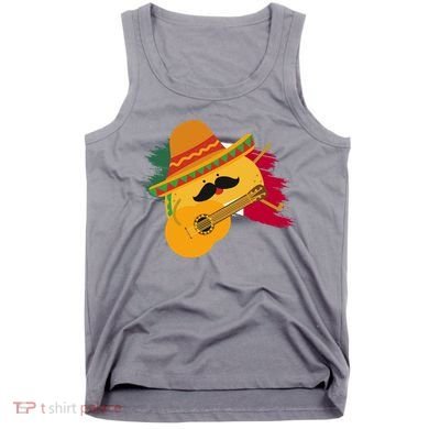 Cinco De Mayo Taco Fiesta Mexico Flag Tank Top