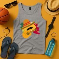 Cinco De Mayo Taco Fiesta Mexico Flag Tank Top thumb 4