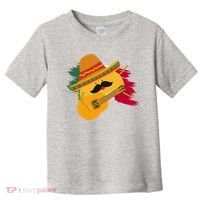 Cinco De Mayo Taco Fiesta Mexico Flag Toddler T-Shirt thumb 0