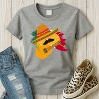 Cinco De Mayo Taco Fiesta Mexico Flag Women's T-Shirt thumb 3