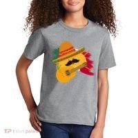 Cinco De Mayo Taco Fiesta Mexico Flag Kids T-Shirt thumb 2