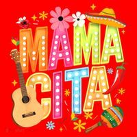 Cinco De Mayo Mamacita Mexican Mama Cita Women Mother's Day  Santa Hat thumb 1