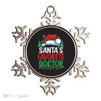 Christmas Doctor Meaningful Gift SantaS Favorite Doctor Gift Ornament thumb 0