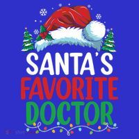 Christmas Doctor Meaningful Gift SantaS Favorite Doctor Gift Tumbler thumb 3