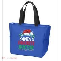 Christmas Doctor Meaningful Gift SantaS Favorite Doctor Gift Tote Bag thumb 3