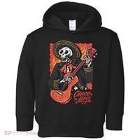 Cinco De Mayo Skeleton Guitar Toddler Hoodie thumb 0