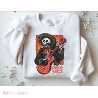 Cinco De Mayo Skeleton Guitar Sweatshirt thumb 2
