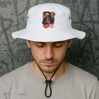 Cinco De Mayo Skeleton Guitar Bucket Hat thumb 2