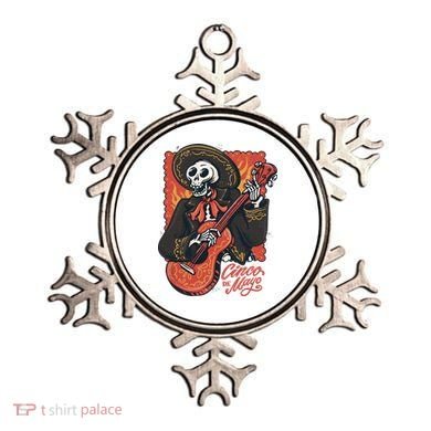 Cinco De Mayo Skeleton Guitar Ornament