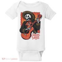 Cinco De Mayo Skeleton Guitar Baby Bodysuit thumb 0