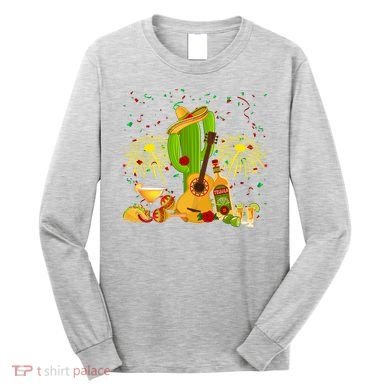 Cinco De Mayo Celebration Long Sleeve Shirt
