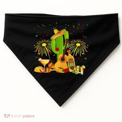 Cinco De Mayo Celebration USA-Made Doggie Bandana