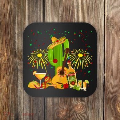 Cinco De Mayo Celebration Coaster