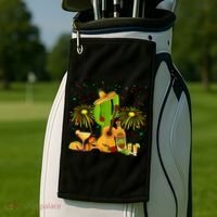 Cinco De Mayo Celebration Golf Towel thumb 2