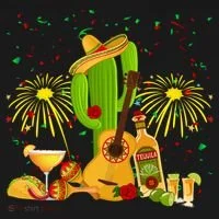 Cinco De Mayo Celebration Tote Bag thumb 4