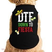 Cinco De Mayo DTF Down To Fiesta Doggie Tank thumb 0