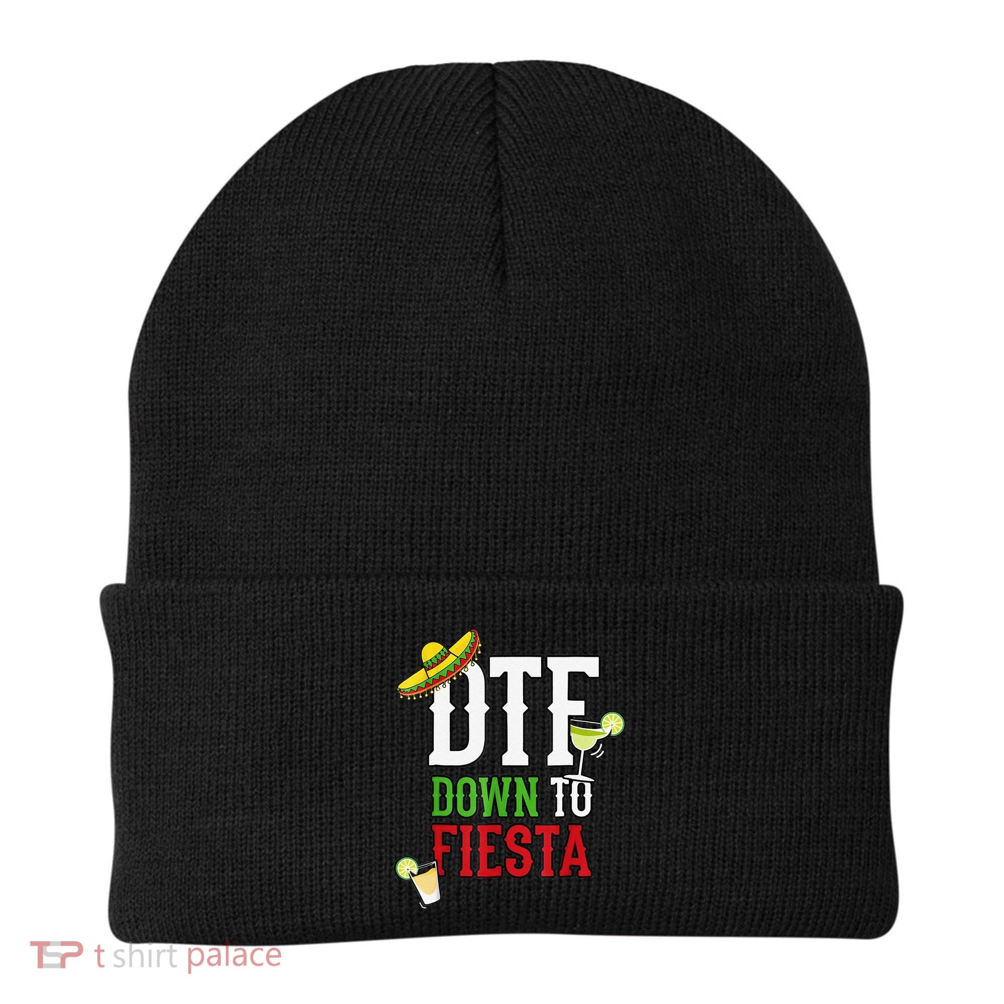 Cinco De Mayo DTF Down To Fiesta Beanie