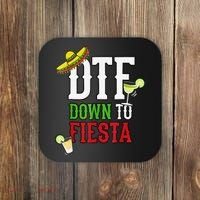 Cinco De Mayo DTF Down To Fiesta Coaster thumb 0