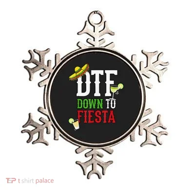 Cinco De Mayo DTF Down To Fiesta Ornament